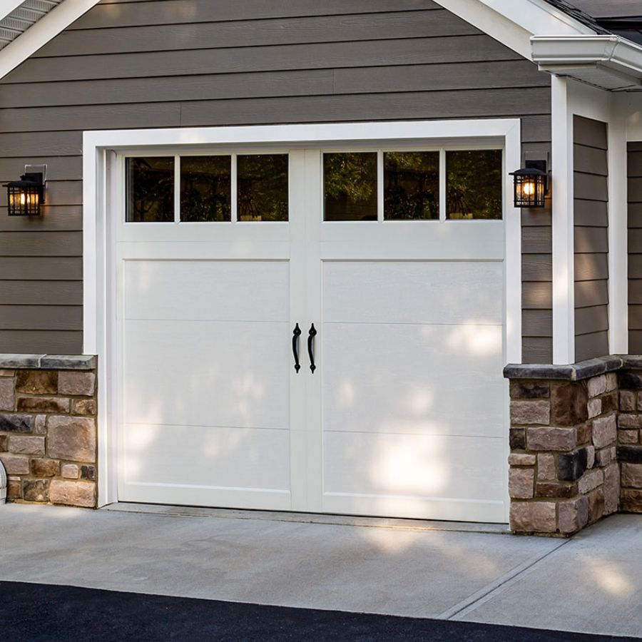 After addressing urgent garage door issues, we can help enhance your home’s security and curb appeal with our professional installation and replacement services.