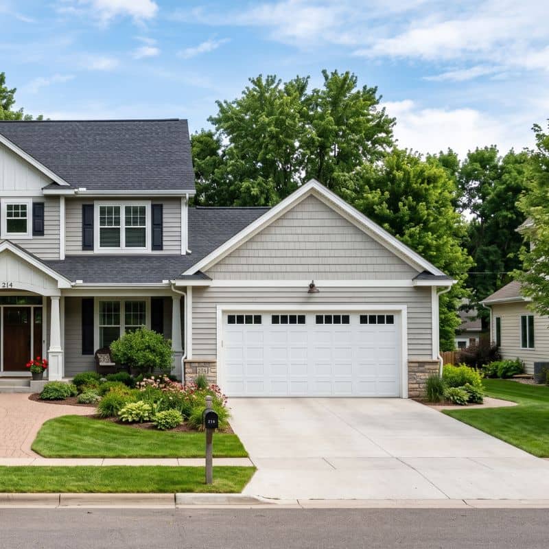 After Hours Garage Doors repair service on residential home near Powder Ridge, Kimball MN